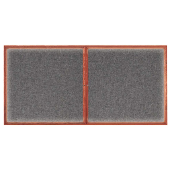 Open Faced Traditional Corkboard, 12x36"